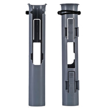 Spinning & Fly Rod Holder gray front and back