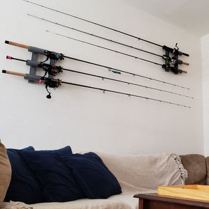 Rod Runner  wall mount example wall double